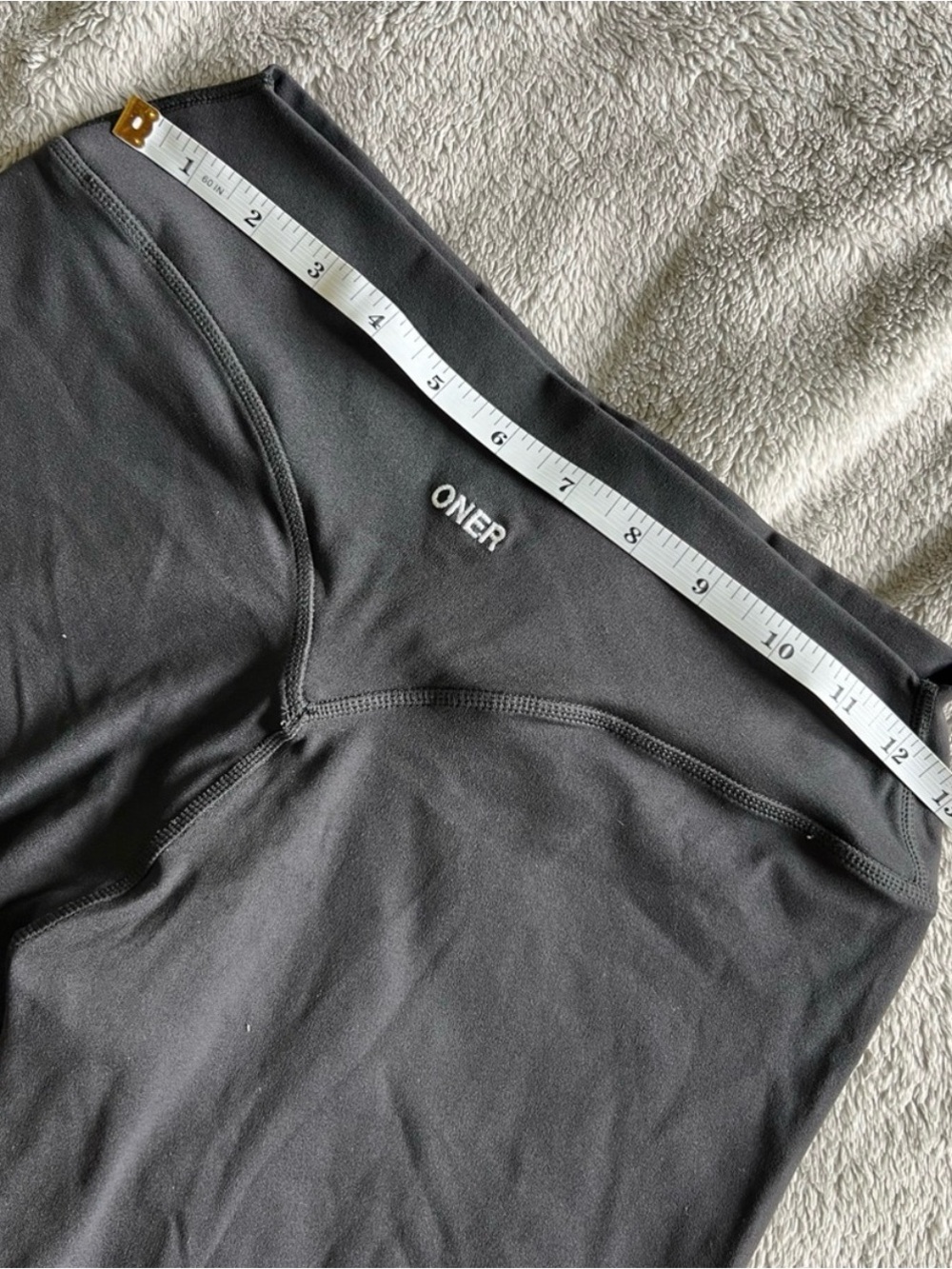 Oner High-Waist Black Performance Leggings - Picture 2 of 6
